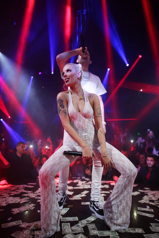 HALSEY Performs at E11even Nightclub in Miami 03/25/2018