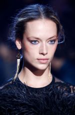 HANNAH FERGUSON at Elie Saab Runaway Show at PFW in Paris 03/03/2018