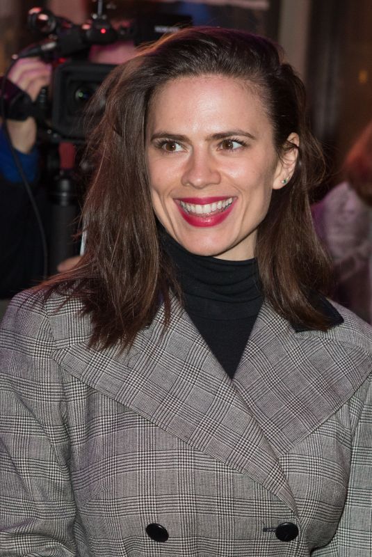 HAYLEY ATWELL at Good Girl Press Night in London 03/06/2018