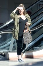 HAYLIE DUFF Leaves Pilates Class in Los Angeles 03/08/2018