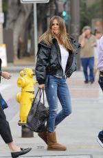 HEIDI KLUM Arrives at Americas Got Talent Auditions in Pasadena 03/07/2018