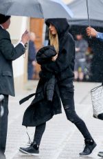 HEIDI KLUM Arrives on the Set of Americas Got Talent in Los Angeles 03/22/2018