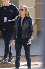 HEIDI KLUM on the Set of America