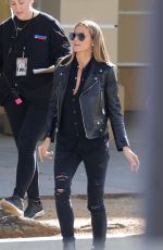 HEIDI KLUM on the Set of America