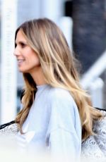 HEIDI KLUM Out and About in Los Angeles 03/16/2018