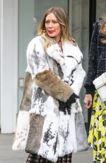 HILARY DUFF on the Set of Younger in New York 03/27/2018