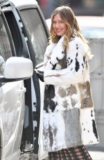 HILARY DUFF on the Set of Younger in New York 03/27/2018