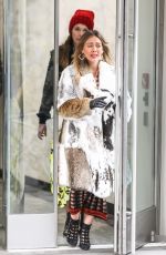 HILARY DUFF on the Set of Younger in New York 03/27/2018