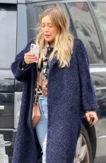 HILARY DUFF Out and About in New York 03/26/2018