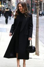 HILARY SWANK Arrives at Late Show with Stephen Colbert in New York 03/20/2018