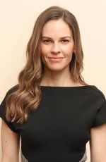 HILARY SWANK at Trust Press Conference in New York 03/20/2018