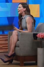 HILARY SWANK on the Set of Good Morning America in New York 03/19/2018