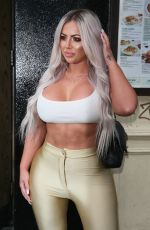 HOLLY HAGAN and SOPHIE KASAEI at Charlotte Crosby TV Show Launch in London 03/28/2018