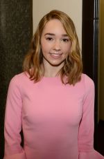 HOLLY TAYLOR at Good Day New York Show in New York 03/27/2018