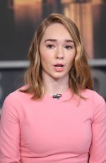 HOLLY TAYLOR at Good Day New York Show in New York 03/27/2018
