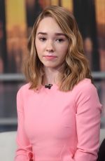 HOLLY TAYLOR at Good Day New York Show in New York 03/27/2018