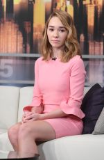 HOLLY TAYLOR at Good Day New York Show in New York 03/27/2018