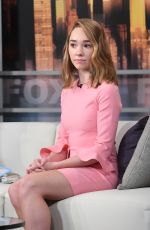 HOLLY TAYLOR at Good Day New York Show in New York 03/27/2018