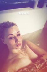 IGGY AZALEA Taking a Tub - Instagram Story