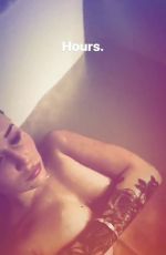 IGGY AZALEA Taking a Tub - Instagram Story
