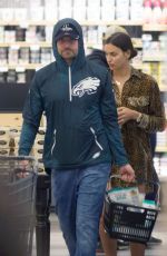 IRINA SHAYK and Bradley Cooper Shopping Grocery in Los Angeles 03/21/2018