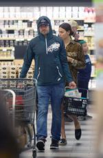 IRINA SHAYK and Bradley Cooper Shopping Grocery in Los Angeles 03/21/2018