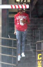IRINA SHAYK Heading to a Pilates Class in Los Angeles 03/22/2018