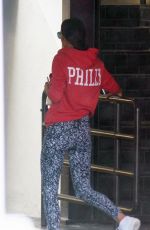 IRINA SHAYK Heading to a Pilates Class in Los Angeles 03/22/2018
