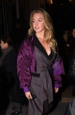 ISKRA LAWRENCE Arrives at Off-white Fashion Show in Paris 03/01/2018