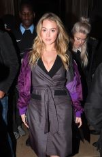 ISKRA LAWRENCE at Off-white Fashion Show in Paris 03/01/2018
