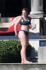 ISKRA LAWRENCE in Bikini at a Beach in Miami 03/26/2018
