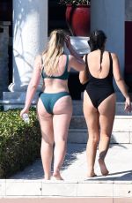 ISKRA LAWRENCE in Bikini at a Beach in Miami 03/26/2018