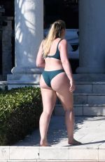 ISKRA LAWRENCE in Bikini at a Beach in Miami 03/26/2018