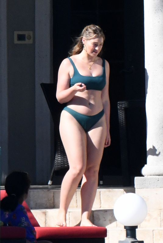 ISKRA LAWRENCE in Bikini at a Beach in Miami 03/26/2018