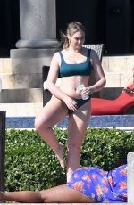 ISKRA LAWRENCE in Bikini at a Beach in Miami 03/26/2018