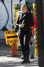 ISKRA LAWRENCE on the Set of a Secret Project in Miami 03/24/2018