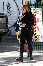 ISKRA LAWRENCE on the Set of a Secret Project in Miami 03/24/2018