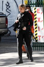 ISKRA LAWRENCE on the Set of a Secret Project in Miami 03/24/2018