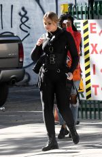 ISKRA LAWRENCE on the Set of a Secret Project in Miami 03/24/2018