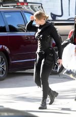ISKRA LAWRENCE on the Set of a Secret Project in Miami 03/24/2018