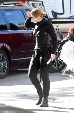 ISKRA LAWRENCE on the Set of a Secret Project in Miami 03/24/2018