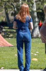ISLA FISHER Out Shopping in Beverly Hills 03/15/2018