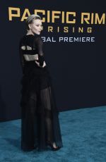 IVANNA SAKHNO at Pacific Rim Uprising Premiere in Hollywood 03/21/2018