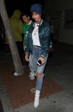 JACKIE CRUZ at Delilah in West Hollywood 03/30/2018