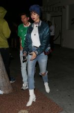 JACKIE CRUZ at Delilah in West Hollywood 03/30/2018