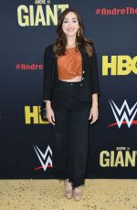JAMIE LEE at Andre the Giant Premiere in Los Angeles 03/29/2018