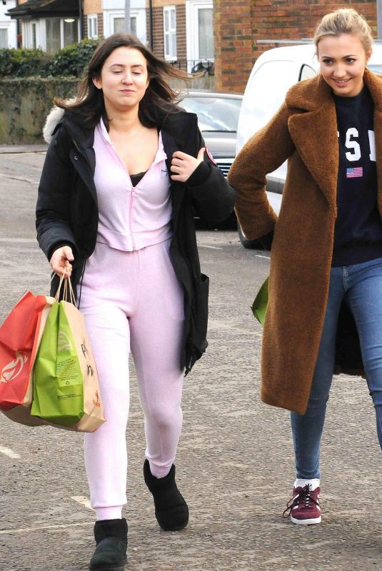 JASMINE ARMFIELD and TILLY KEEPER Out for Lunch in London 03/27/2018
