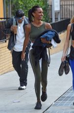 JASMINE TOOKES and JOCELYN SHEW Leaves a Gym in Los Angeles 02/28/2018