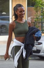 JASMINE TOOKES and JOCELYN SHEW Leaves a Gym in Los Angeles 02/28/2018