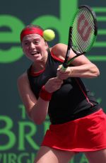 JELENA OSTAPENKO at 2018 Miami Open in Key Biscayne 03/28/2018